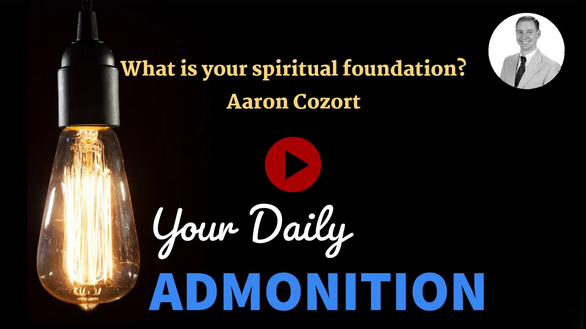 Featured image for “What is your spiritual foundation? – ep 3”
