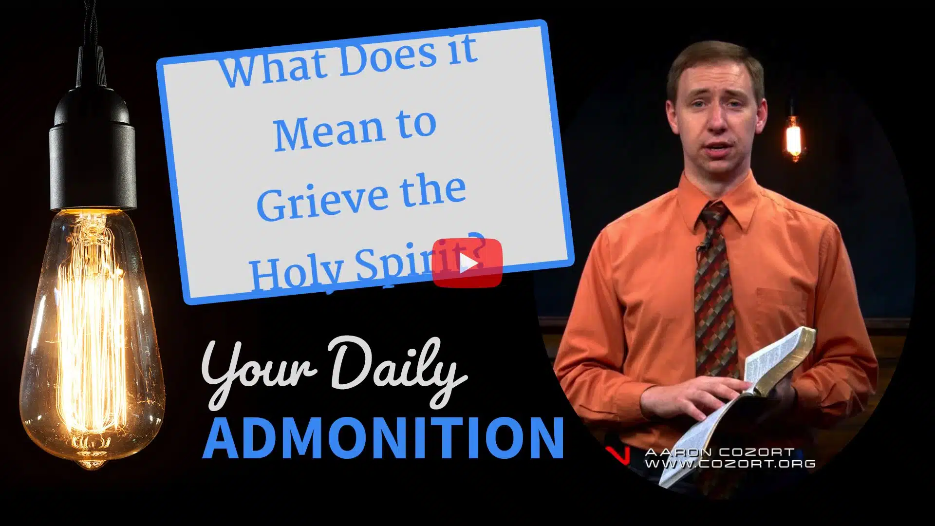 Featured image for “What Does it Mean to Grieve the Holy Spirit? – Admonition Bonus Episode”