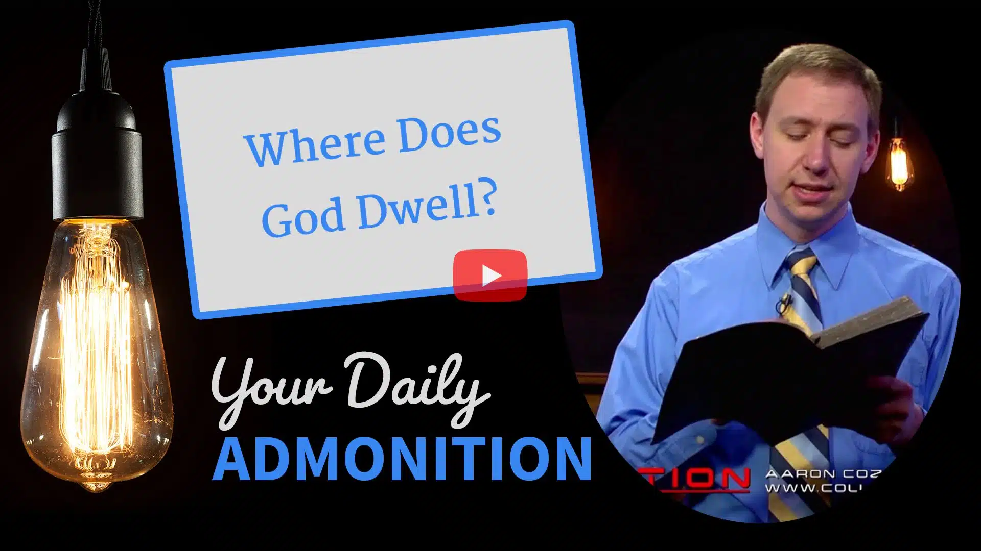 Featured image for “Where Does God Dwell? – Admonition 204”