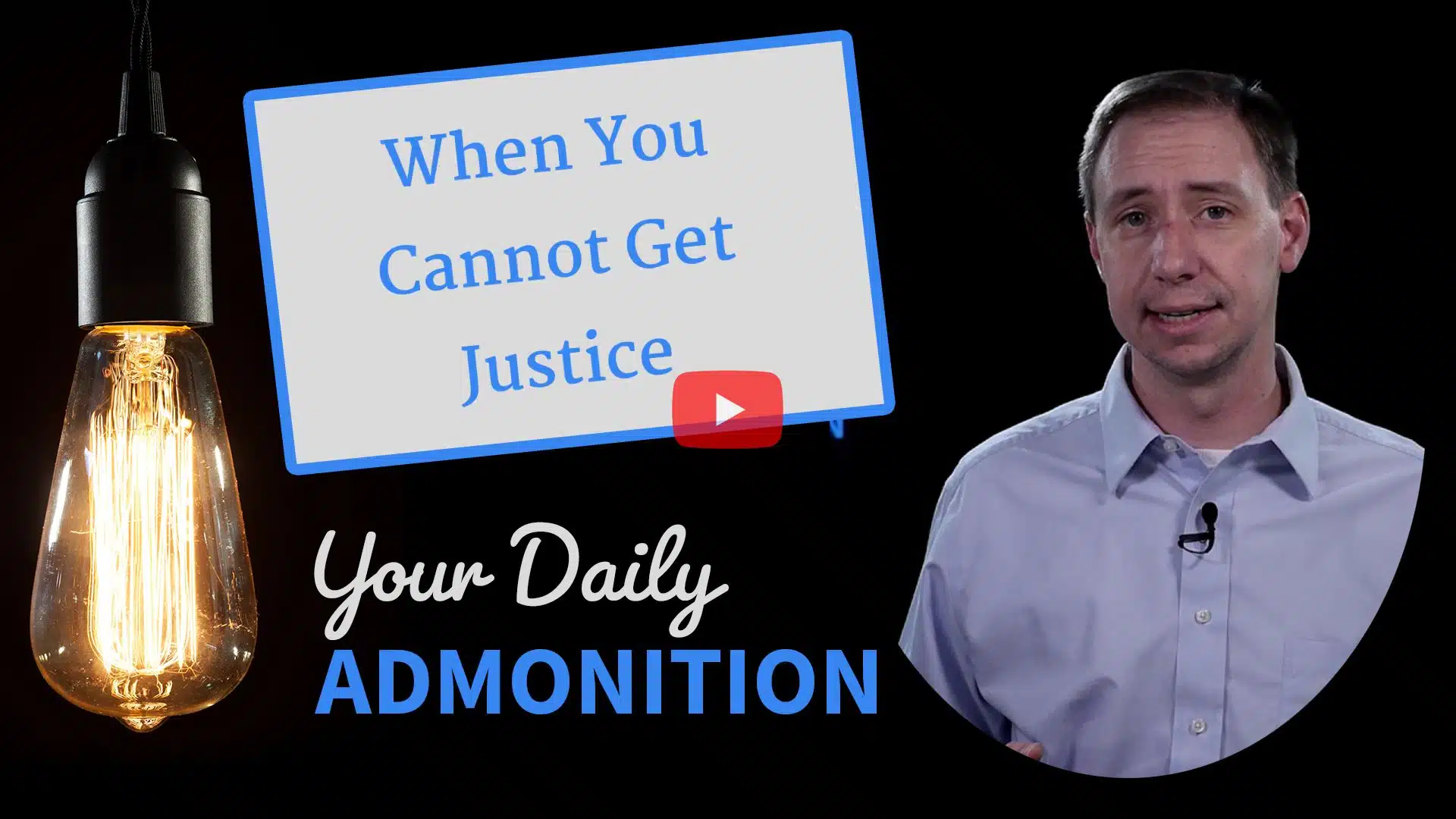 Featured image for “When You Cannot Get Justice – Admonition 266”