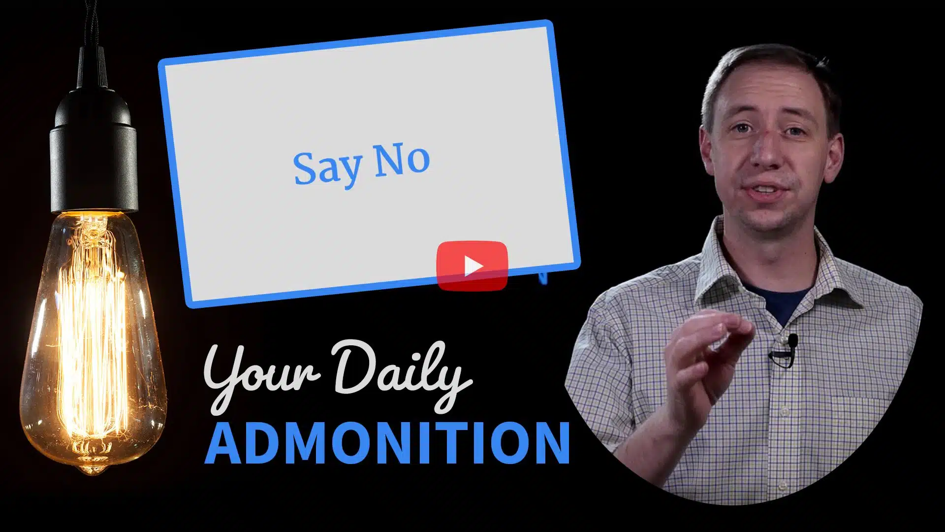 Featured image for “Say No – Admonition 303”