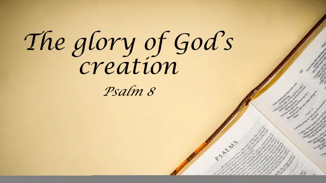 Featured image for “Psalm 8 – The Glory of God’s Creation”