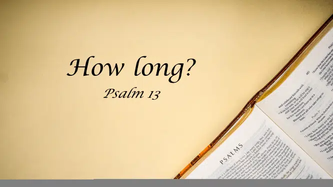 Featured image for “Psalm 13 – How Long?”